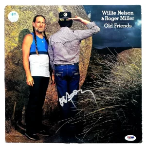 Willie Nelson Autographed Signed Record Album LP
