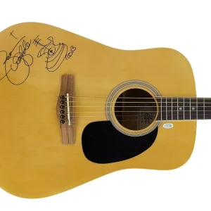 Zakk Wylde Autographed Rogue Acoustic Guitar with Sketch ACOA
