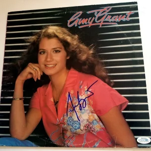 Amy Grant Autographed Signed Record Album LP ACOA
