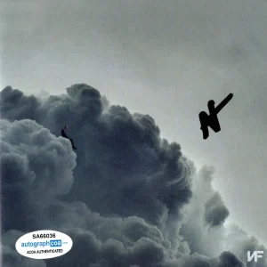 NF The Rapper N.F. Nathan Feuerstein Signed Clouds Mixtape CD Cover ACOA
