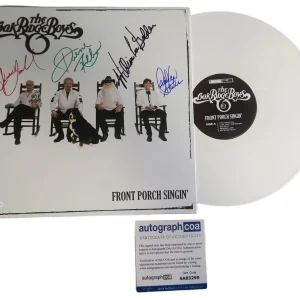 The Oak Ridge Boys Autographed Front Porch Singing Signed LP Album ACOA ACOA
