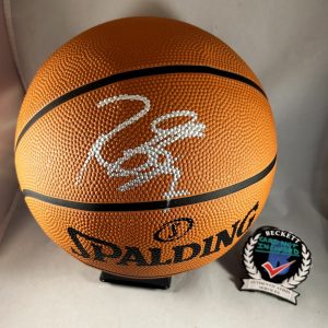 Reggie Jackson Signed Basketball Beckett BAS COA

