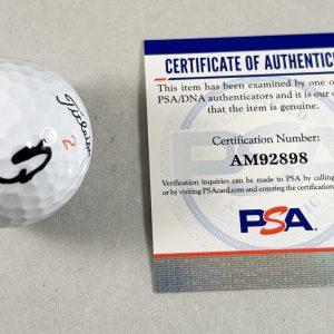 Sam Bennett Signed Masters Golf Ball 2023 Low Amateur Masters Champion PSA/DN...
