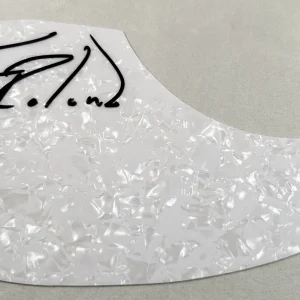 Ed Roland Signed Acoustic Pickguard Collective Soul COA