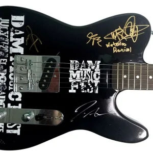 Waterloo Revival High Valley Autographed Signed Guitar