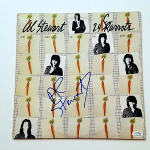 Al Stewart Autographed Signed 24 Carrots Parrots Album Cover ACOA
