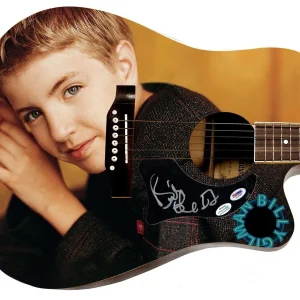 Billy Gilman Autographed 1:1 Signature Edition Graphics Photo Guitar PSA