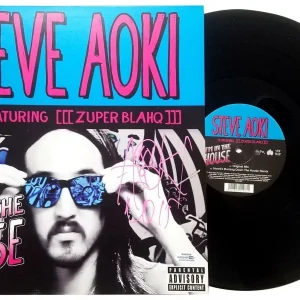 Steve Aoki Autographed Signed I'm In The House Album LP ACOA
