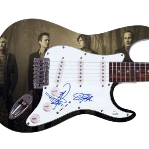 Stone Temple Pilots Autographed Signed Custom Graphics Guitar ACOA
