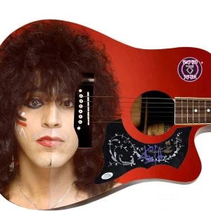 Twisted Sister Eddie Ojeda Signed 1:1 Signature Edition Graphics Photo Guitar
