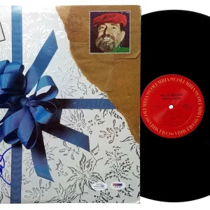 Willie Nelson Autographed Signed Record Album LP ACOA PSA
