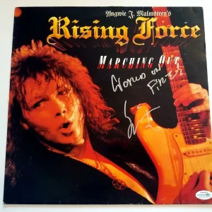 Yngwie Malmsteen Autographed Signed Album Record LP ACOA
