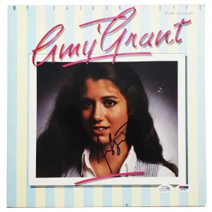 Amy Grant Autographed Signed Record Album LP ACOA
