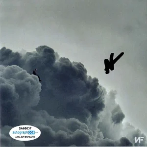 NF The Rapper N.F. Nathan Feuerstein Signed Clouds Mixtape CD Cover ACOA

