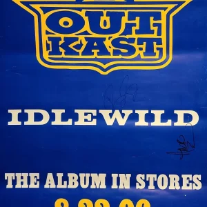 Outkast Autographed Signed Original 2006 Poster Andre 3000 Big Boi
