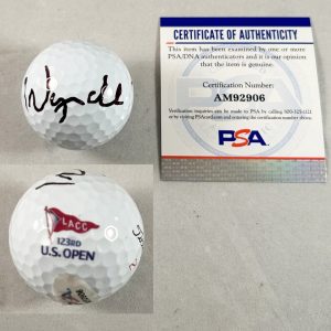 Wyndham Clark Signed 2023 US Open Golf Ball PSA/DNA 1 COA

