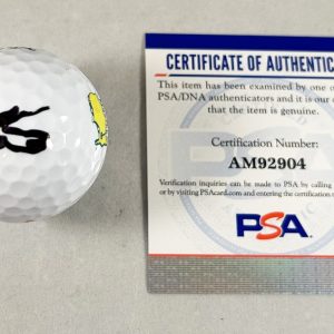 Sam Bennett Signed Masters Golf Ball 2023 Amateur Masters Champion PSA/DNA COA
