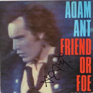 Adam Ant Signed Autograph Album JSA Record Vinyl Friend Or Foe
