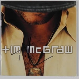 Tim McGraw JSA signed autograph CD Booklet Tim McGraw Country
