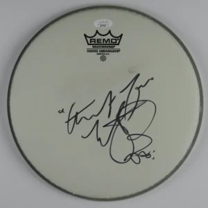 Charlie Watts Rolling Stones JSA Signed Drum Head
