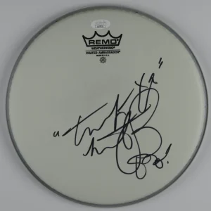 Charlie Watts Rolling Stones JSA Signed Drum Head

