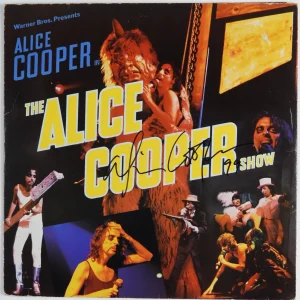 Alice Cooper JSA Signed Autograph Record Album Vinyl The Alice Cooper Show