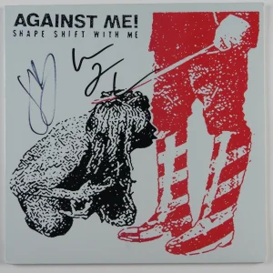 Against Me! Laura Jane Grace James Browman JSA Signed Autograph Album Record
