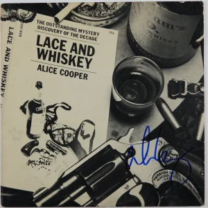 Alice Cooper JSA Signed Autograph Album Record LP Lace And Whiskey