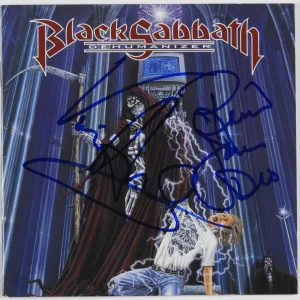 Black Sabbath JSA Signed Autograph CD Booklet Dehumanizer Ronnie James Dio Vinny
