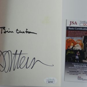 Bill Clinton Signed Autograph Book JSA The President's Daughter James Patterson
