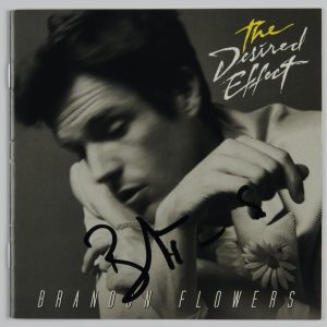 Brandon Flowers JSA Signed Autograph CD Booklet The Desired Effect The Killers
