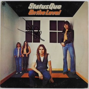 Status Quo John Coghlan JSA Signed Autograph Album Record On The Level
