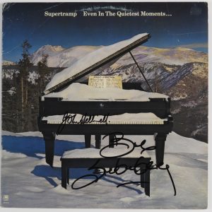Supertramp Bob Siebenberg John Helliwell Signed JSA Autograph Album
