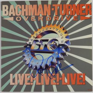 Bachman-Turner Overdrive Signed JSA Autograph Album Record Vinyl

