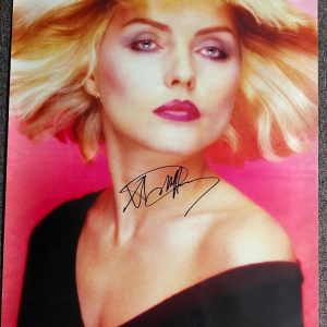 Blondie Deborah Harry JSA Signed Autogragh Poster HUGE

