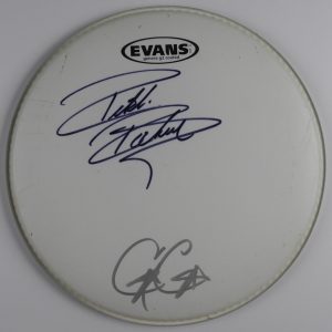 Poison Autograph Signed Drum Head REAL COA 10" Blink 182

