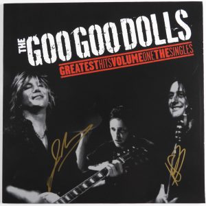 The Goo Goo Dolls JSA Fully Signed Autograph Album Greatest Hits John Rzeznik +