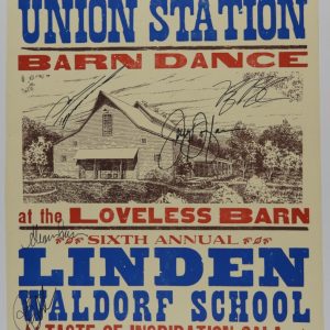 Alison Krauss & Union Station Hatch Show Print Poster JSA Signed Autograph
