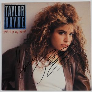 Taylor Dayne JSA Signed Autograph Album Record LP Tell It To My Heart

