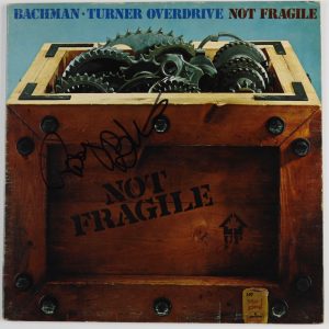 Bachman Tuner Overdrive Randy Bachman JSA Signed Autograph Album Record LP
