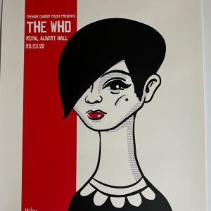 The Who JSA Signed Autographed Daltrey Townshend Poster Royal Albert Hall 2022
