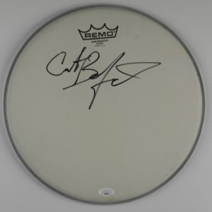 Carter Beauford JSA Autograph Signed Drum Head 12" Dave Matthews Band
