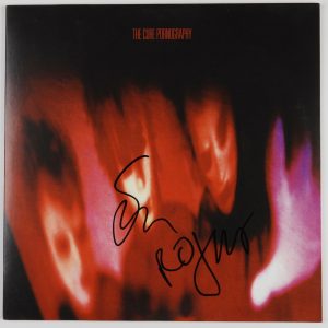The Cure JSA Robert Smith Simon Pornography Signed Autograph Album Record
