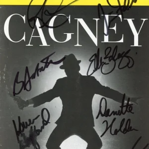 "Cagney" Cast AUTOGRAPHS Signed Off-Broadway Playbill - Robert Creighton +7 ACOA

