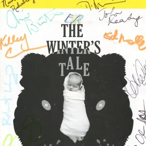"The Winter's Tale" Cast AUTOGRAPHS Signed Off-Broadway Playbill X15 ACOA
