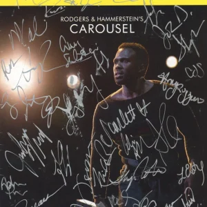 "Rodgers & Hammerstein's Carousel" Cast SIGNED Playbill - 40 Signatures ACOA
