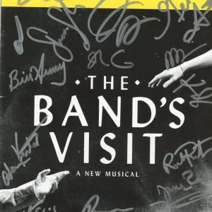 "The Band's Visit" Cast AUTOGRAPHS Signed Playbill - Katrina Lenk +13 ACOA

