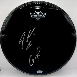 Steven Adler Signed Autographed Guns N Roses 12” Inch Drumhead PSA/DNA