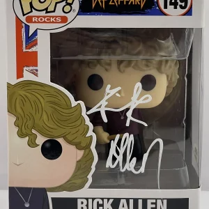 Rick Allen Signed Autographed Def Leppard Funko Pop PSA/DNA Drummer
