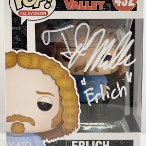 TJ Miller Signed Autographed Silicon Valley Elrich Funko Pop PSA/DNA